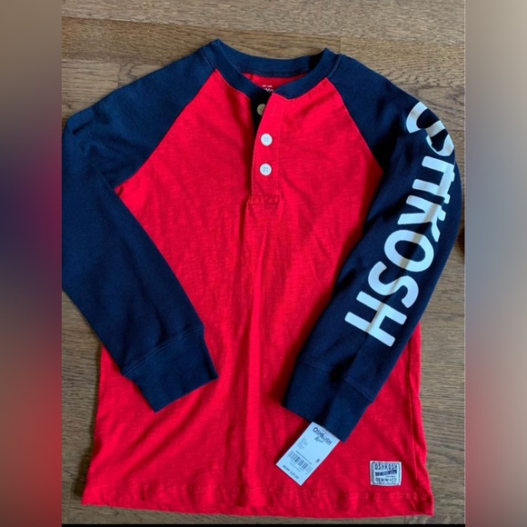 Long sleeve henley tees - Picture 3 of 3